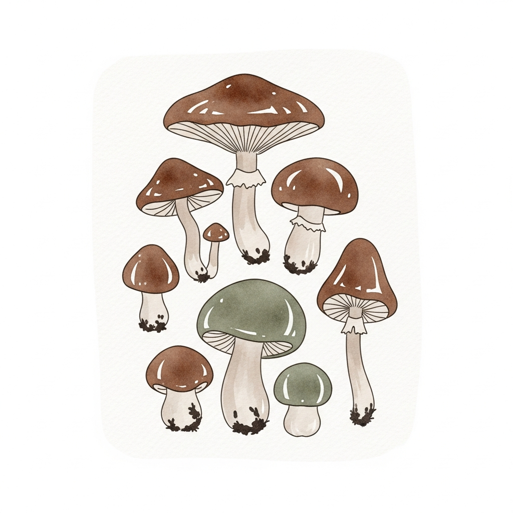 Mushroom illustration